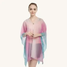 Pastel Summer Poncho