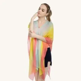 Women’s Multicolored Summer Poncho