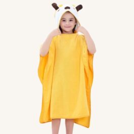 Giraffe Child Towel Poncho