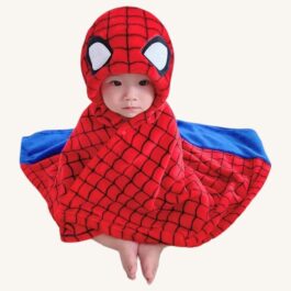 Spiderman Towel Poncho