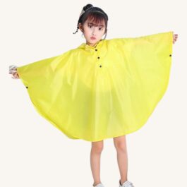 Yellow Children’s Rain Poncho