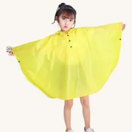 Yellow Children’s Rain Poncho