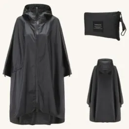 Black Rain Poncho