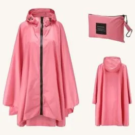 Pink Rain Poncho
