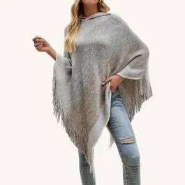 Plus Size Women’s Poncho Sweater