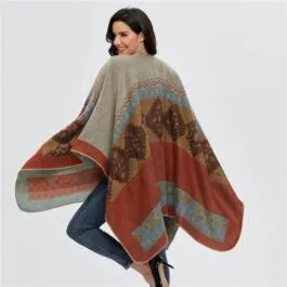 Women’s Autumn Poncho