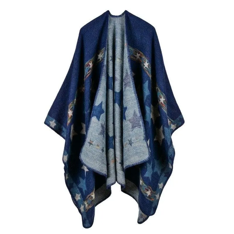 Women's Star Poncho