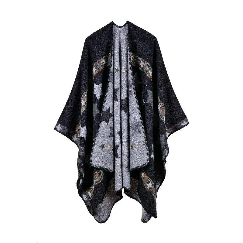 Women's Star Poncho