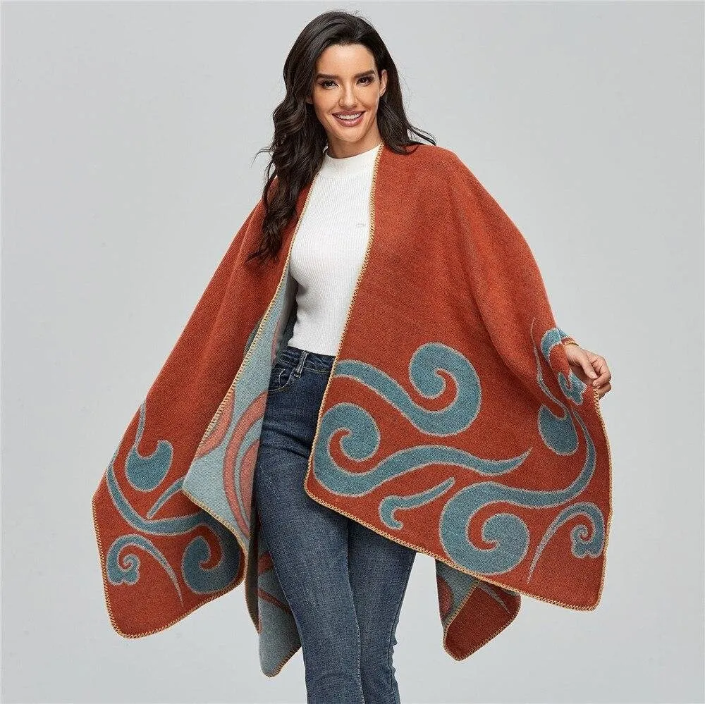 Tribal Women's Poncho