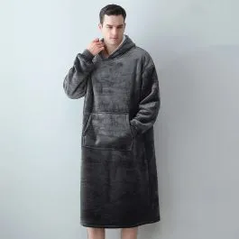 Inner fleece poncho