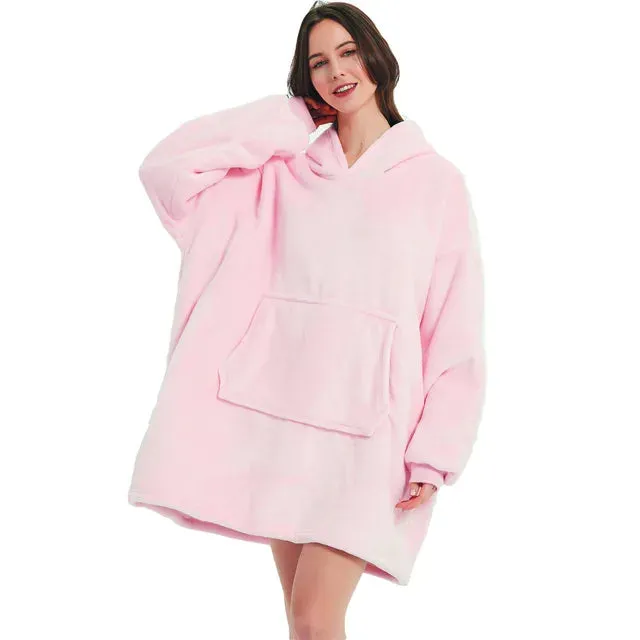 Sleeved blanket