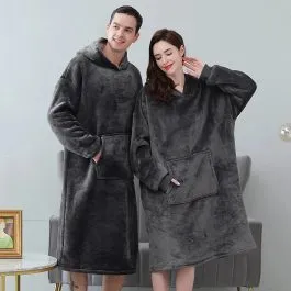 Inner fleece poncho