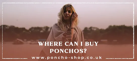 Women's & men's ponchos: Classic and trendy styles